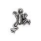 TierraCast Leap Frog Charm / pewter with antique silver finish  / 94-2123-12
