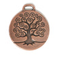 TierraCast 26mm Tree of Life Pendant / pewter with antique copper finish / 94-2304-18