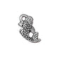 TierraCast 18mm Koi Charm / pewter with antique silver finish / 94-2306-12
