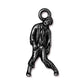 TierraCast Zombie Charm / pewter with a black finish / 94-2382-13