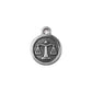 TierraCast Libra Zodiac Charm / pewter with antique silver finish  / 94-2476-12