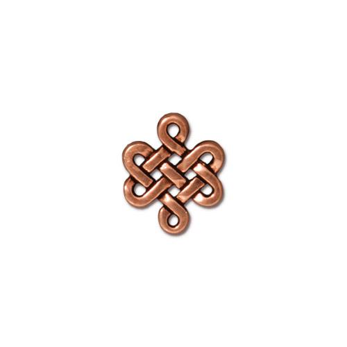 TierraCast 11mm Eternity Link / pewter with antique copper finish  / 94-3038-18