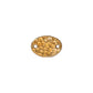 TierraCast Hammertone Oval Link / pewter with bright gold finish / 94-3081-25