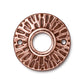 TierraCast Radiant Round Link / pewter with antique copper finish / 94-3110-18