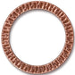 TierraCast 32mm Radiant Ring Link / pewter with antique copper finish  / 94-3112-18