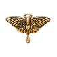 TierraCast Luna Moth Pendant Link / pewter with a antique gold finish / 94-3234-26