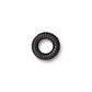 TierraCast 10mm Coiled Ring Bead / pewter with a black finish / 94-5592-13