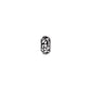 TierraCast Meadow Bead / pewter with antique silver finish / 94-5647-12
