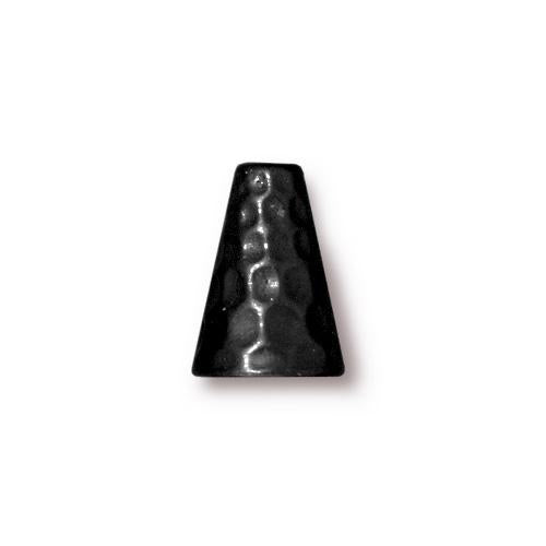 TierraCast Hammertone Tall Cone / 10 Pack / pewter with a black finish