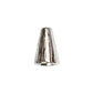 TierraCast Radiant Tall Cone / pewter with a bright rhodium finish  / 94-5737-61