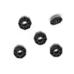 TierraCast Casbah Euro Bead / pewter with a black finish / large hole bead / 94-5760-13
