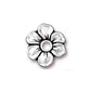 TierraCast Apple Blossom Rivetable Bead / pewter with an antique silver finish / 94-5801-12