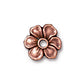 TierraCast Apple Blossom Rivetable Bead / pewter with an antique copper finish / 94-5801-18