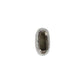 TierraCast 6 x 2mm Distressed Crimp End Cap / pewter with a bright rhodium finish / 94-5853-61