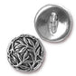 TierraCast Bamboo Button / pewter with antique silver finish  / 94-6569-12