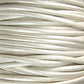 METALLIC PEARL 2mm Round Leather Cord / sold by the meter