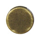 Antique Brass 10mm Flat Flower Slider / ID 10 x 2mm / for 10mm flat leather strap cord