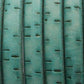 TURQUOISE BARK Regaliz 10 x 6mm Leather Cord / sold by the foot / jewelry leather for bracelets