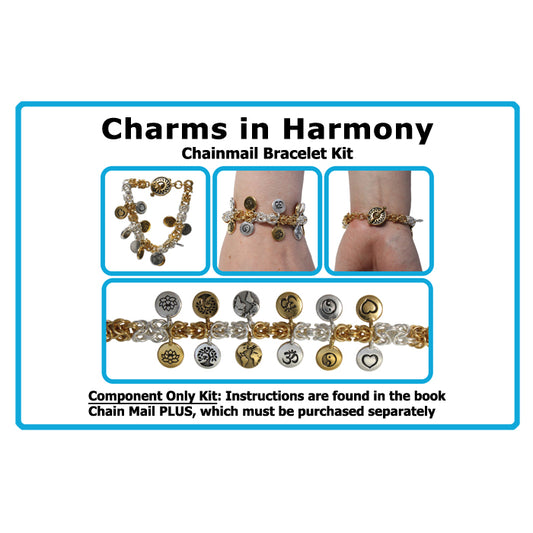 Component Kit for Charms in Harmony Chainmail Bracelet