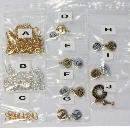 Component Kit for Charms in Harmony Chainmail Bracelet