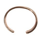 10mm Glue-In Channel Cuff Bracelet / plated brass with a rose gold finish / CUFF10-RG