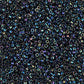 DB-0005 Blue Metallic Rainbow 11/0 Miyuki Delica Seed Beads (10 gram bag)