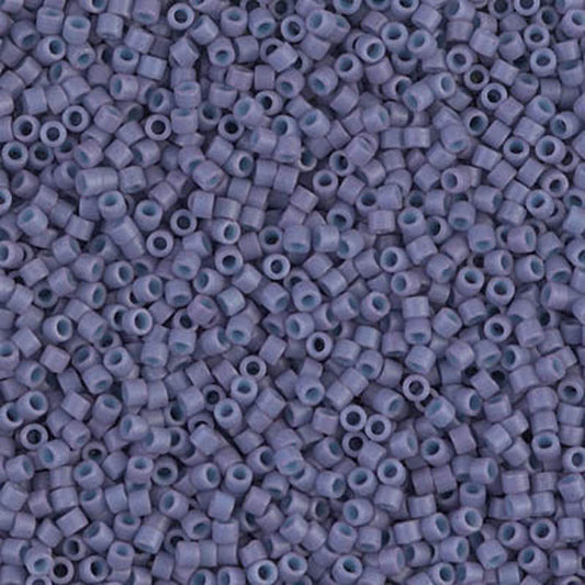 DB-0799 Lavender Dyed Matte 11/0 Miyuki Delica Seed Beads (10 gram bag)