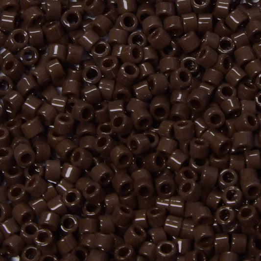 DB-1134 Espresso Bean Brown 11/0 Miyuki Delica Seed Beads (10 gram bag)