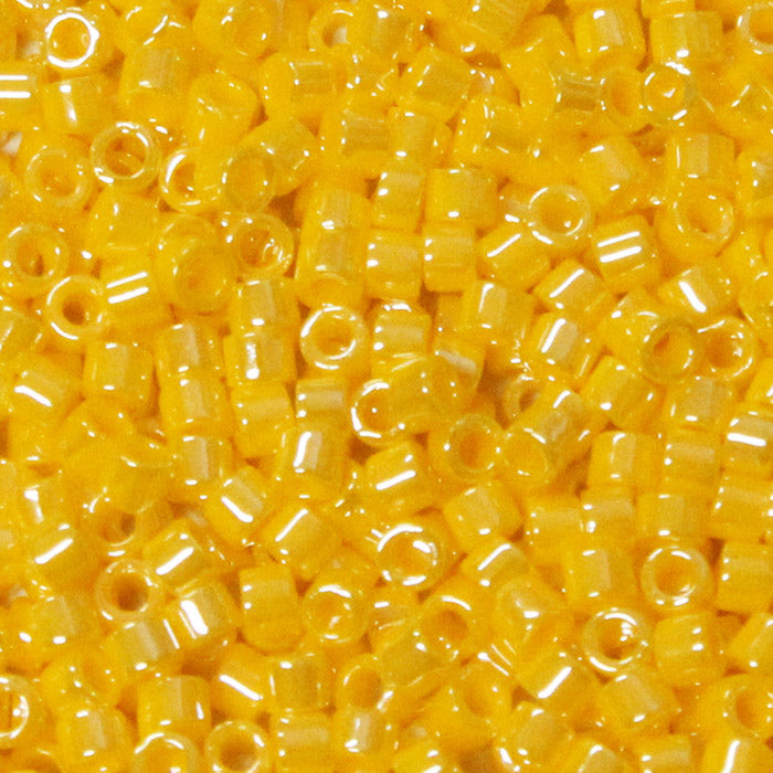 DB-1562 Canary Yellow Luster 11/0 Miyuki Delica Seed Beads (10 gram bag)