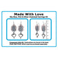 Component Kit for Made With Love Chainmail Earrings