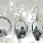Koala Earrings / 50mm length / sterling silver hook earwires
