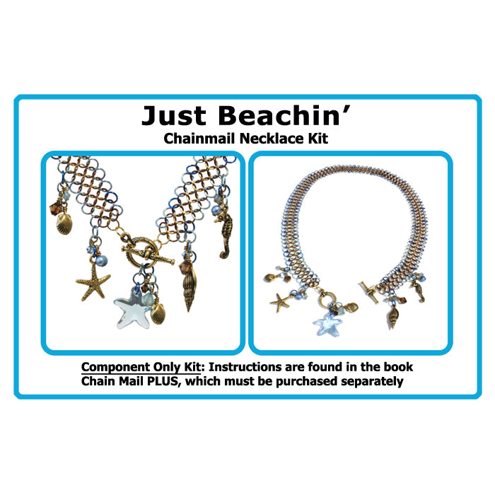 Component Kit for Just Beachin' Chainmail Necklace
