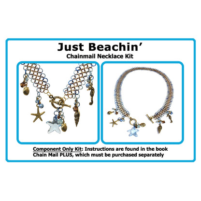 Component Kit for Just Beachin' Chainmail Necklace