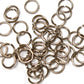 SHINY CHAMPAGNE 7mm 16 GA AWG Jump Rings / 5 Gram Pack (approx 70) / sawcut round open anodized aluminum