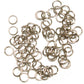 SHINY CHAMPAGNE 4mm 20 GA Jump Rings / 5 Gram Pack (approx 240) / sawcut round open anodized aluminum
