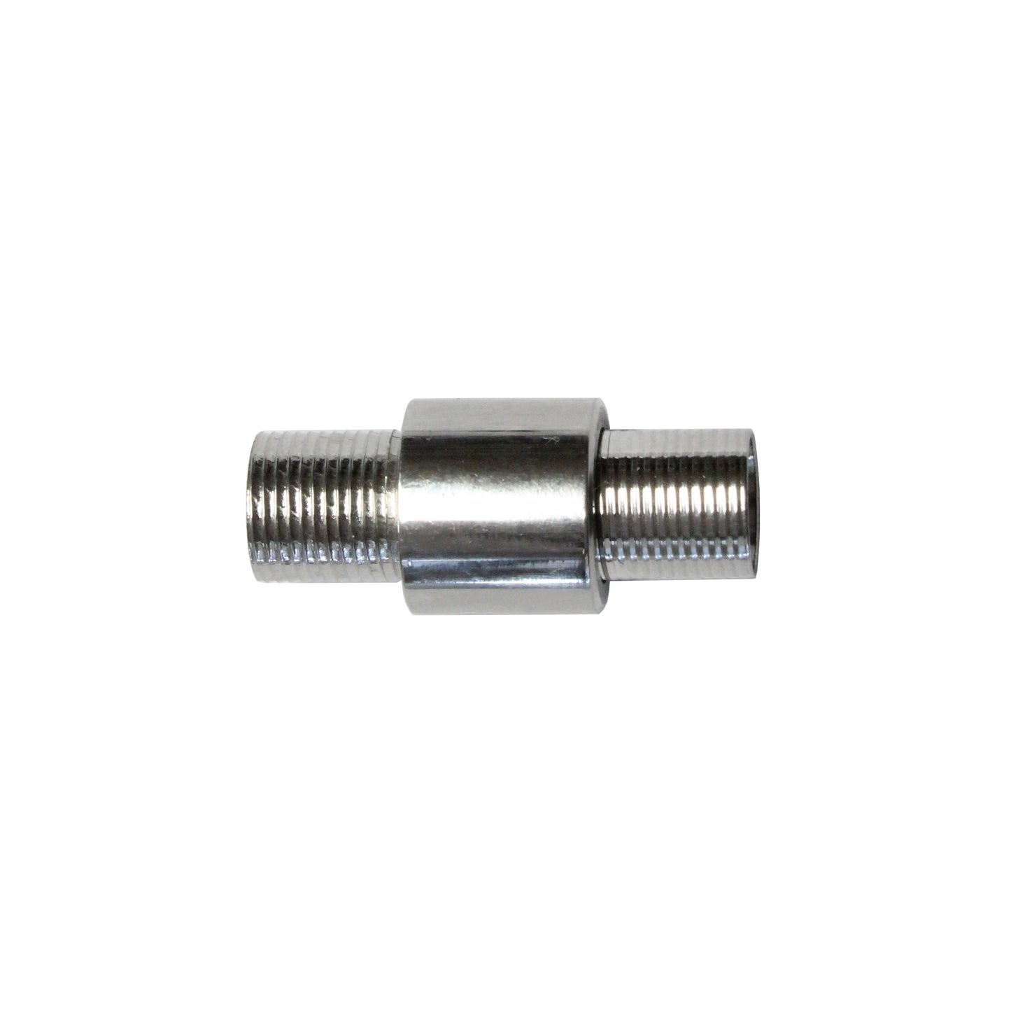 Stainless Steel Ribbed Magnetic Clasp / sold individually / silver color / 23 x 10 x 6mm ID / electroplated finish