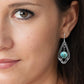 Trefoil Earrings / 45mm length / sterling silver earwires / choose from angelite, jade, carnelian, K2 granite, pink opal, turquoise
